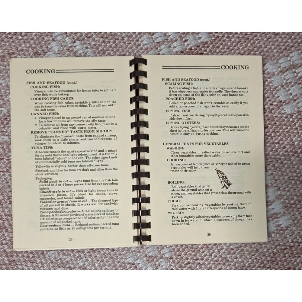 Hints for Upstairs, Downstairs, and‎ All Around the House! Vintage 1992 Spiral.